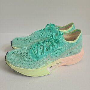 NEW Nike Womens ZoomX Vaporfly Next% 3 Running Shoes HQ3505-379 Size 9.5 Mint